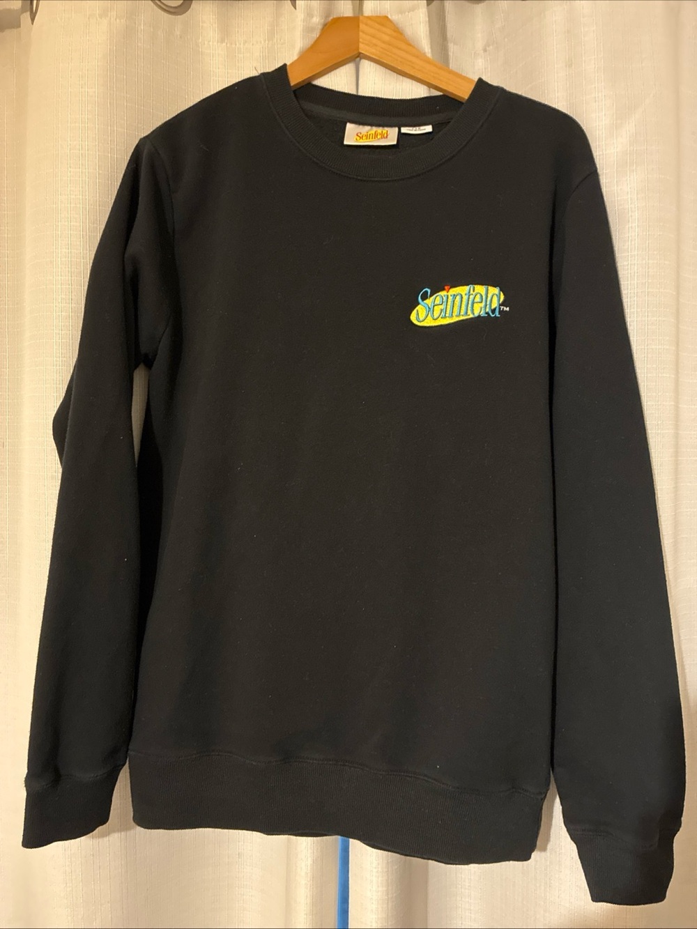 Vintage Jerry Seinfeld show promo memorabilia sweater 90s